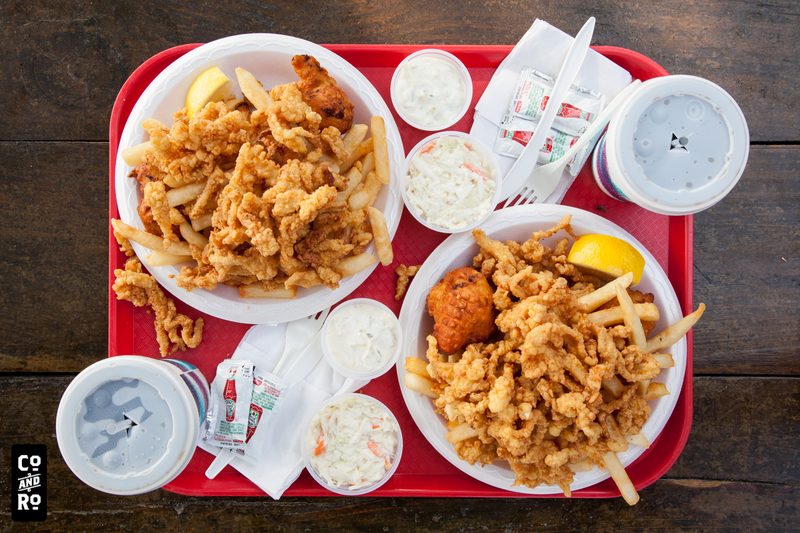 Clam Shacks photograph