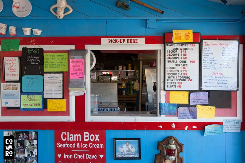 Clam Shacks photograph