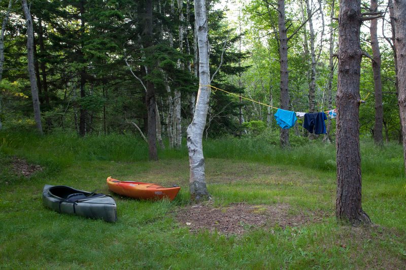 Maine Camping photograph