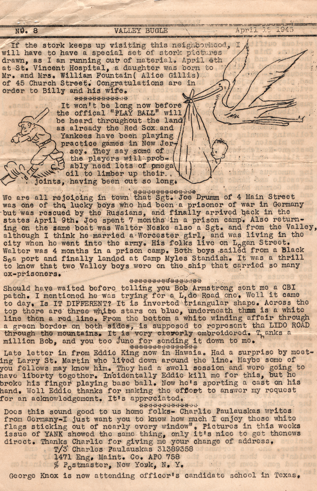 Cherry Valley Bugle, Issue 8, Page 6